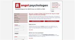 Desktop Screenshot of angstpsychologen.nl